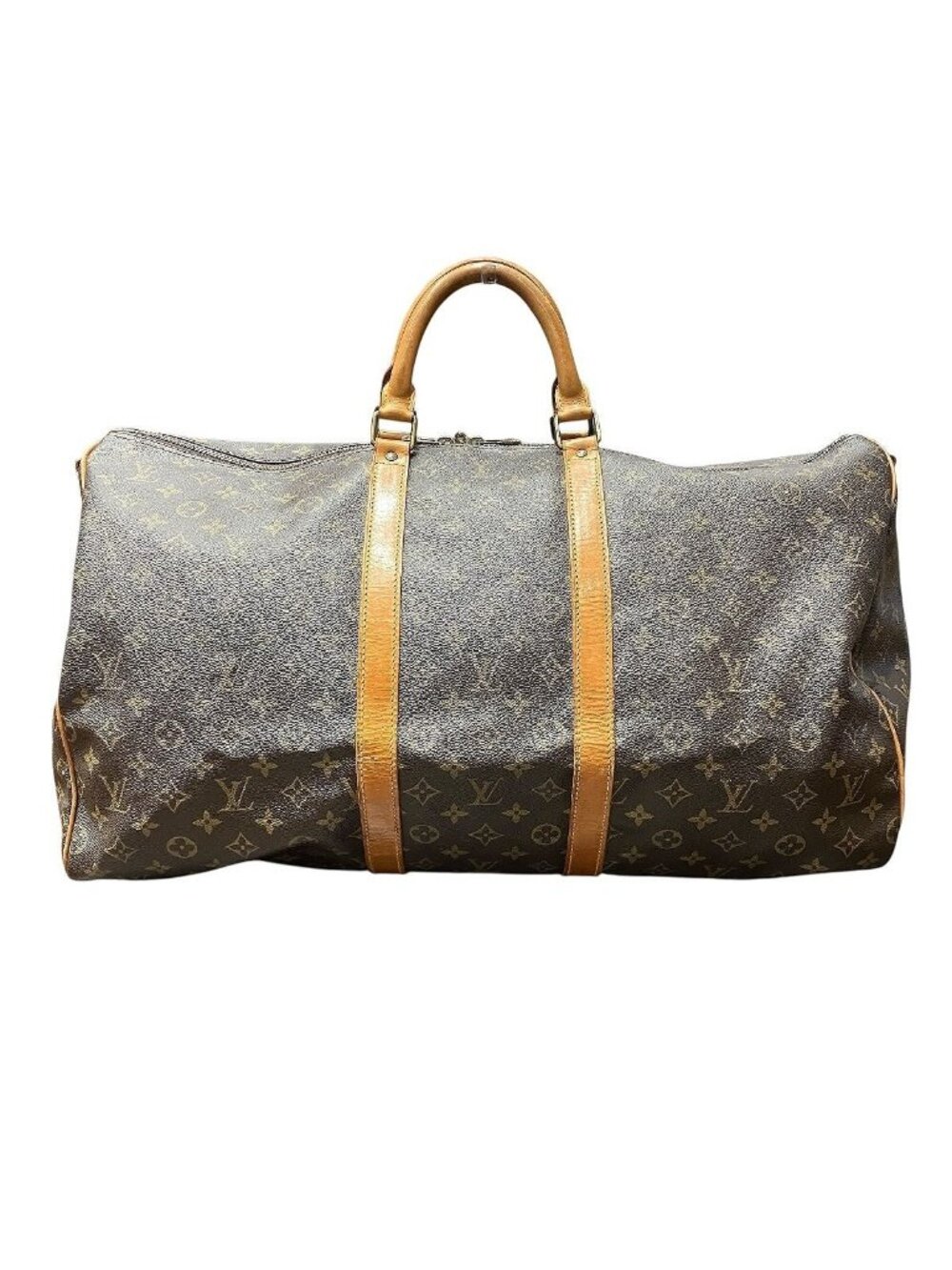Louis Vuitton Keepall Bandouliere 55 Monogram Boston Bag Canvas - Picture 2 of 9